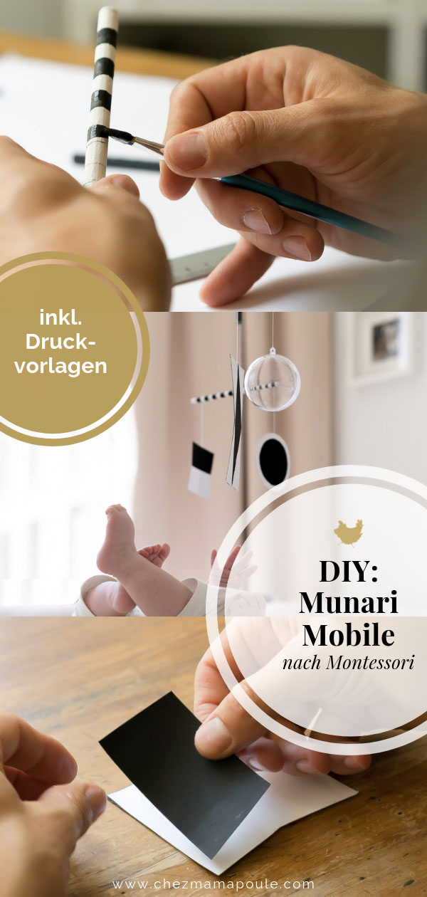 Druckvorlage Munari Mobile • DIY Mobile für Säuglinge • Idee nach Montessori • Baby Perspektive ✓ Jetzt Abo lösen & Druckvorlage downloaden