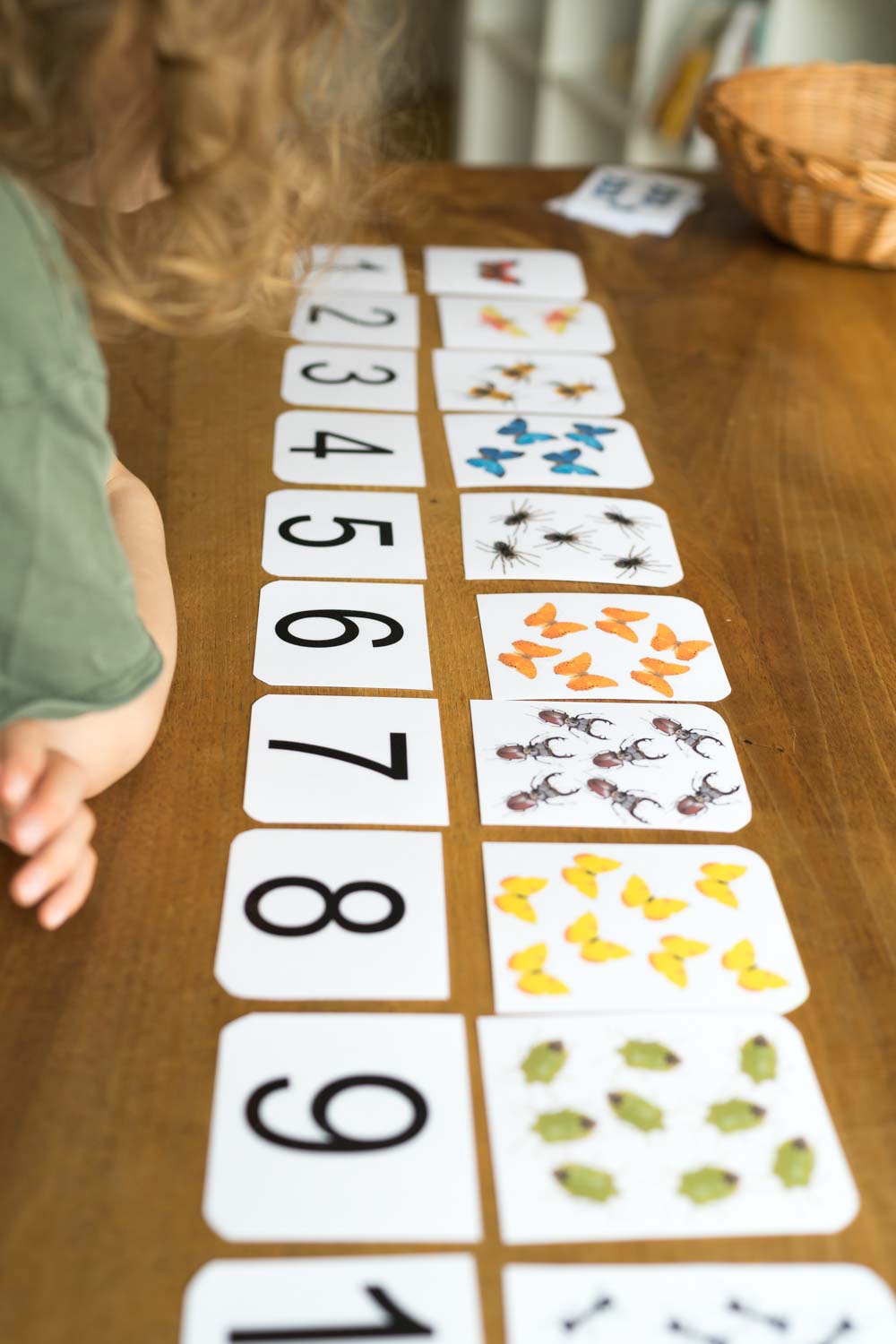 Druckvorlage Zahlen lernen • 7 Spielideen für Kinder und Kleinkinder • Spielerisch zählen lernen ✓ Jetzt Abo lösen & Spielideen downloaden