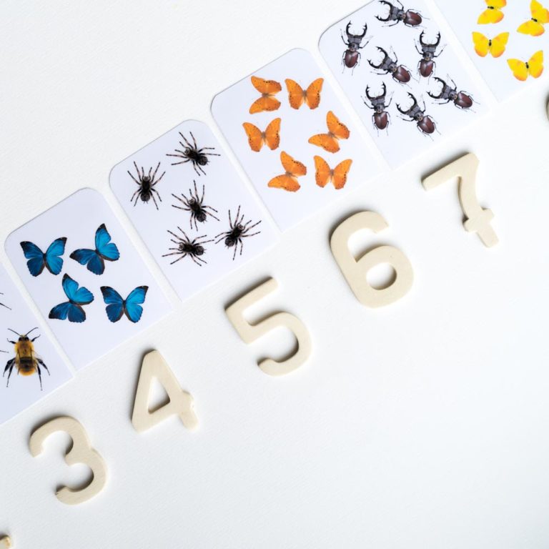  Zahlen lernen: 7 Ideen für Spiele mit Zahlen (inkl. Druckvorlagen) Bildidee 