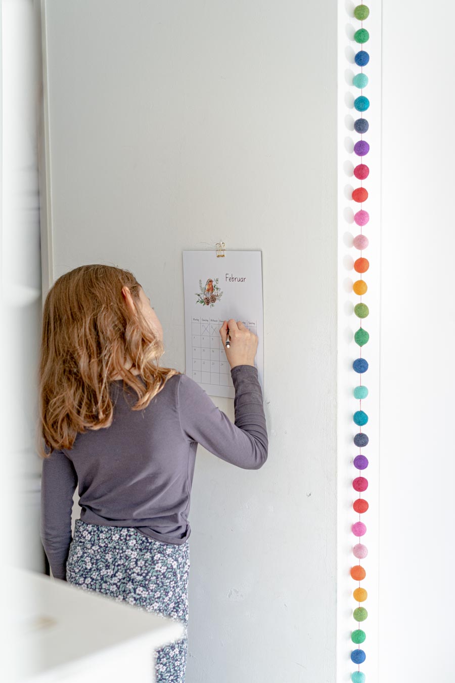 Druckvorlage Kalender für Kinder • DIY Kalender • Spielerisch Zeitgefühl lernen ✓ Jetzt Abo lösen & PDF downloaden